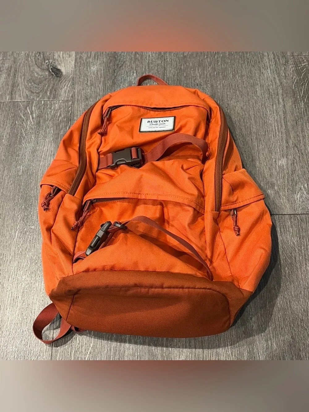 Burton Backpack Men's Kilo Rust Orange Southwestern Pattern Heritage Hiking